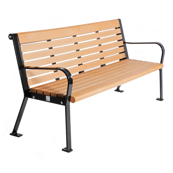 outdoor commercial recycled plastic commemorative bench