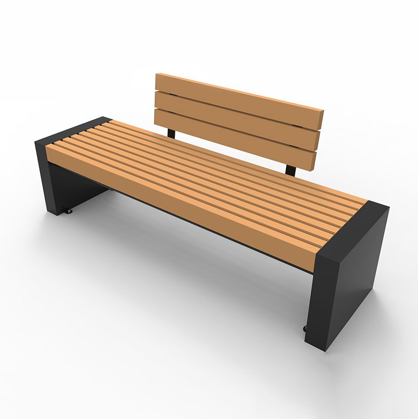 Recycled Plastic Street Bench CAB 827 Patio Bench Canada   CAB 827 Web 3 