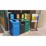 Commercial outdoor recycling stations are chosen by the University of California for recycling optimization
