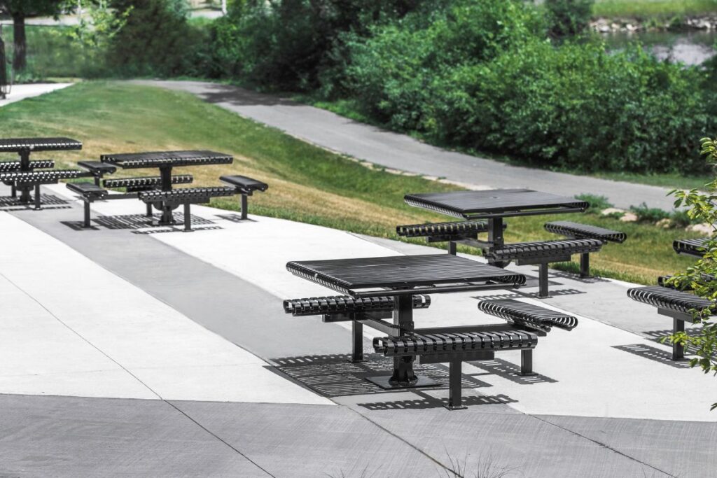 ADDA Picnic Table - Commercial Outdoor Table CAT-033