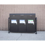 The Municipality of Bayham installed 45 units of Canaan’s three-unit metal outdoor commercial recycling stations with customized labels and texts