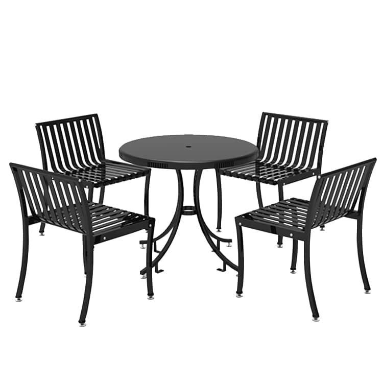 metal coffee table set for patios