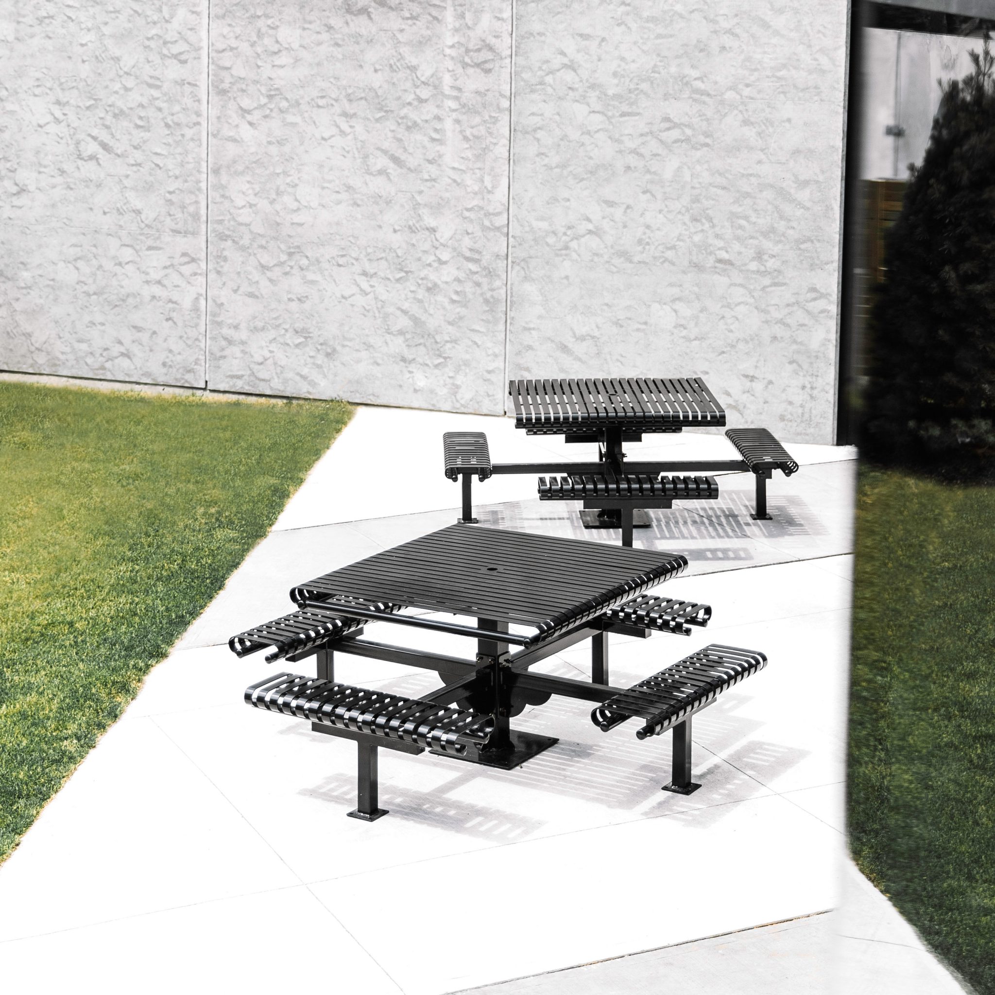 Commercial Commercial Metal Picnic Table CAT033 Canada Canaan