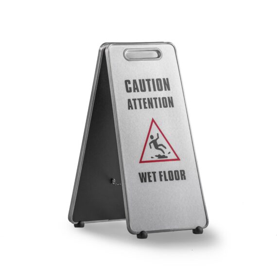 caution wet floor sign