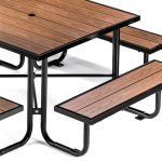 wood composite picnic table
