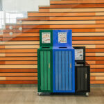Commercial Steel Recycling Station in Library
