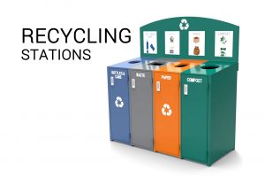 RECYCLING BINS FOR CATEGORY