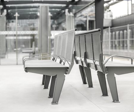 Commercial Outdoor Metal Benches