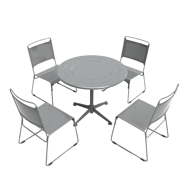 metal patio coffee table set
