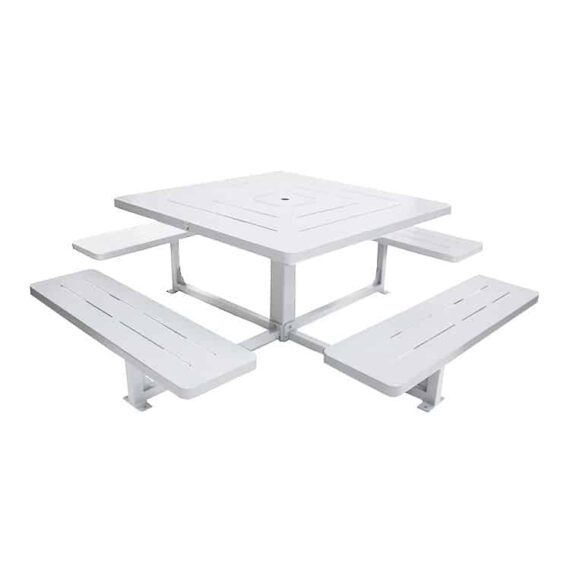metal commercial dining picnic table