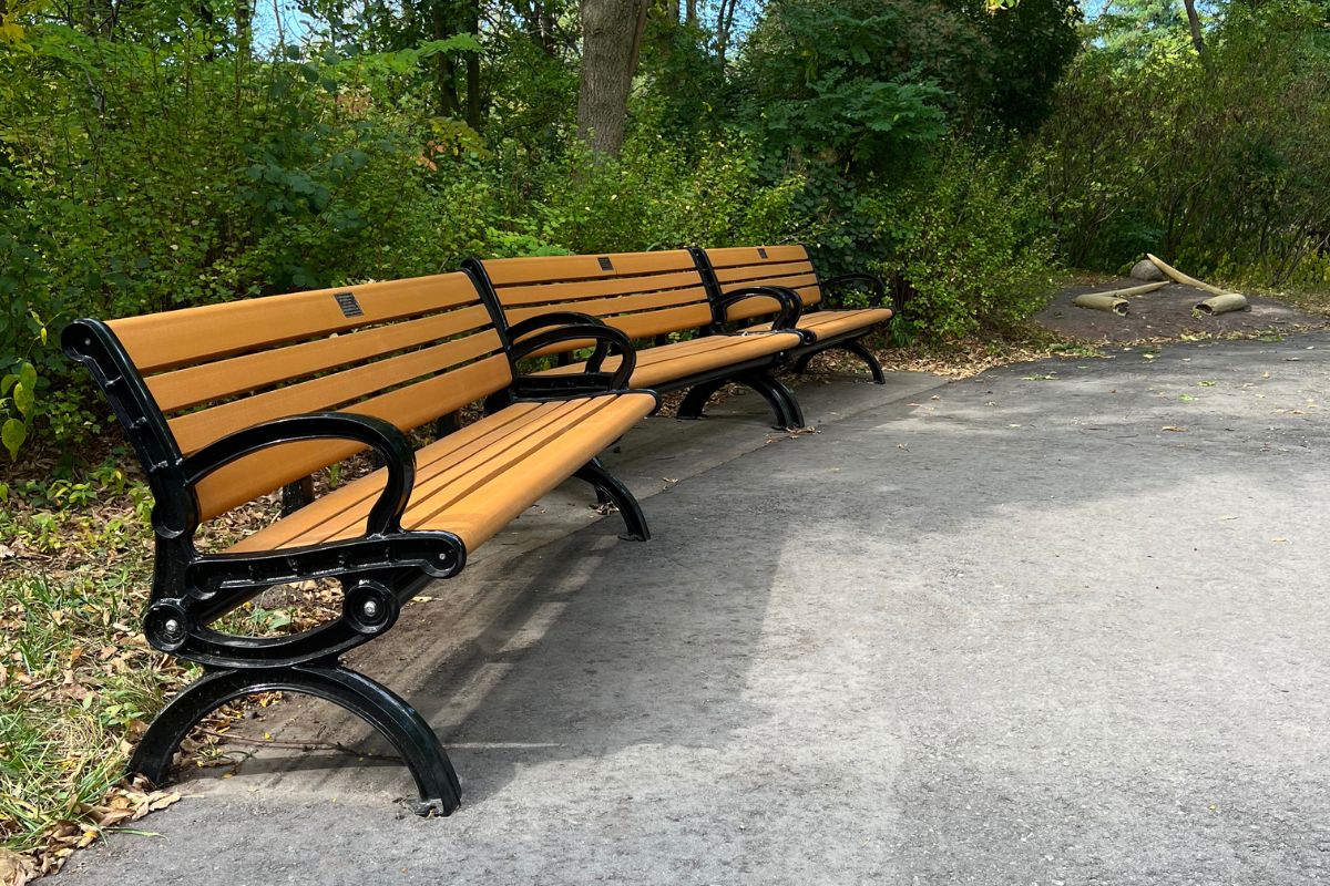 Commercial Benches Traditional Park Bench CAB-820-2